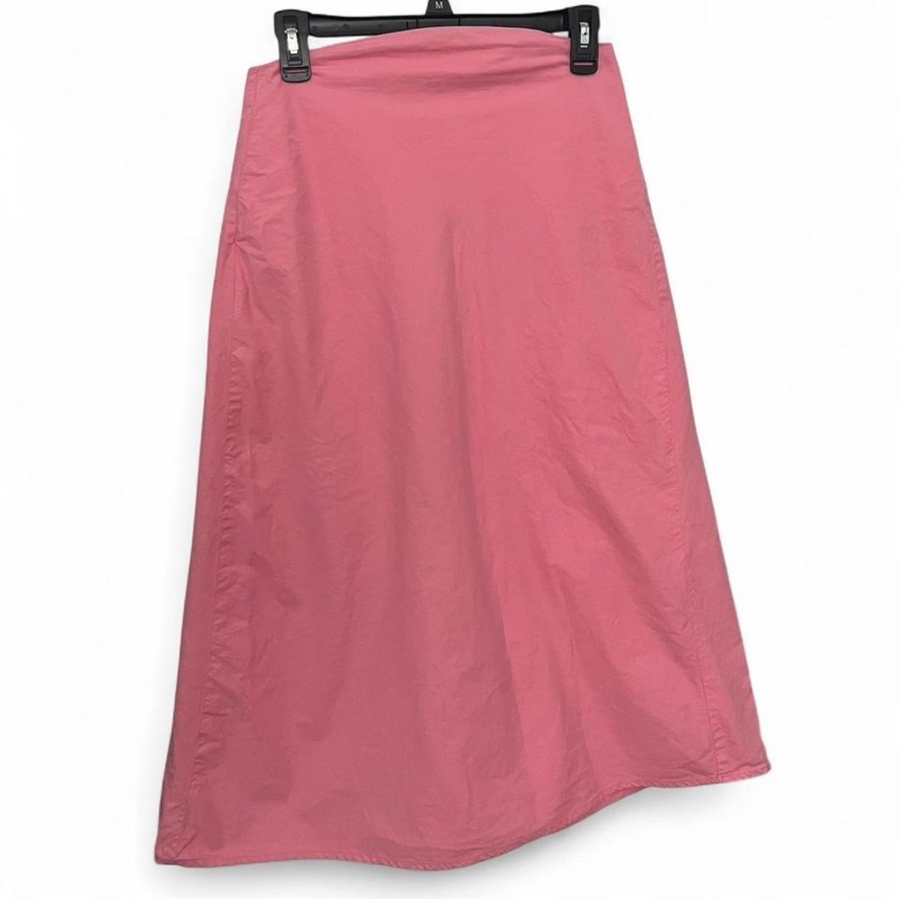 Vintage‎ Pink Free People midi skirt with ruched detail